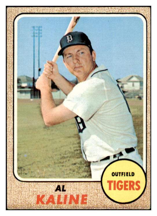 1968 Topps Baseball #240 Al Kaline Tigers EX+/EX-MT 449069