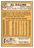 1968 Topps Baseball #240 Al Kaline Tigers EX+/EX-MT 449069