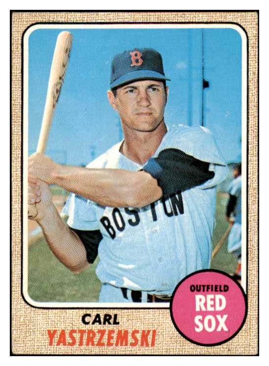 1968 Topps Baseball #250 Carl Yastrzemski Red Sox VG-EX 449071