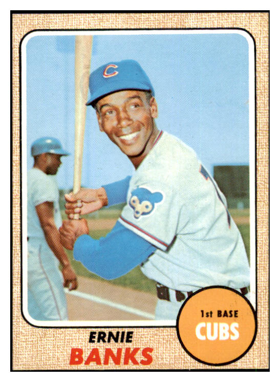 1968 Topps Baseball #355 Ernie Banks Cubs NR-MT 449073