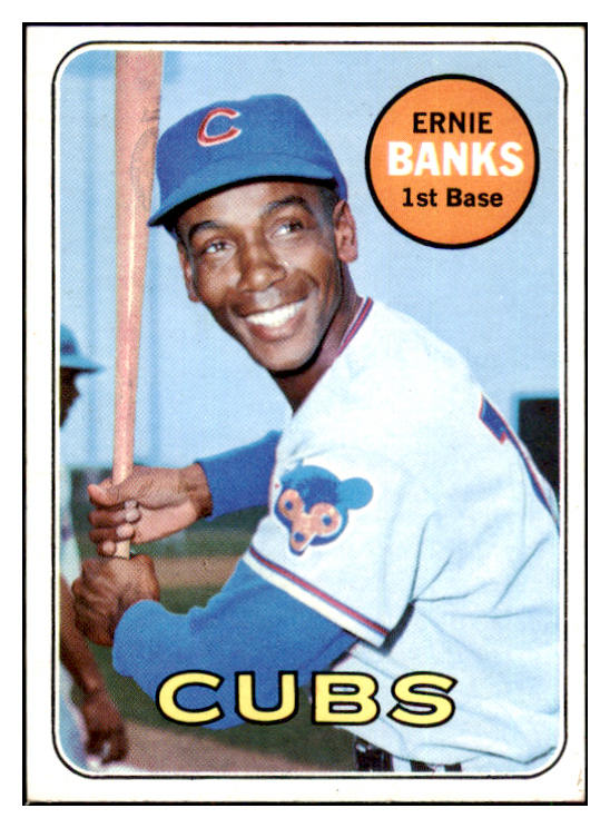 1969 Topps Baseball #020 Ernie Banks Cubs EX-MT 449080