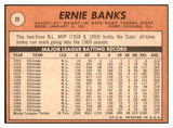 1969 Topps Baseball #020 Ernie Banks Cubs EX-MT 449080