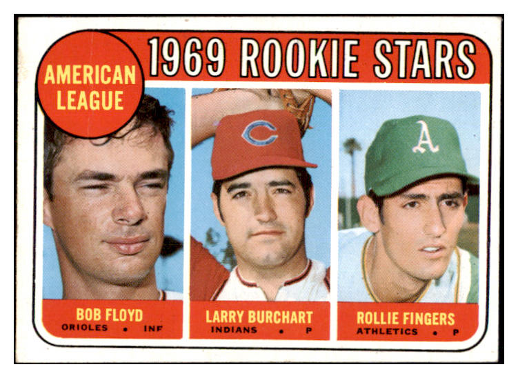 1969 Topps Baseball #597 Rollie Fingers A's EX+/EX-MT 449081