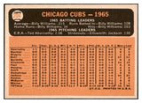 1966 Topps Baseball #204 Chicago Cubs Team NR-MT 449172