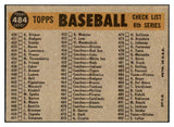 1960 Topps Baseball #484 Pittsburgh Pirates Team EX-MT 449181