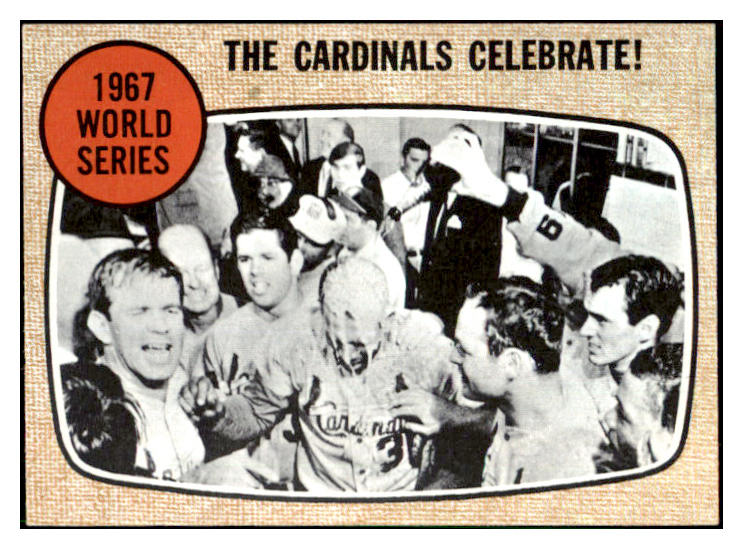 1968 Topps Baseball #158 World Series Summary Tim McCarver NR-MT 449226