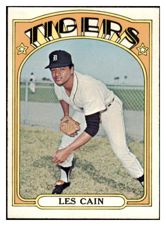 1972 Topps Baseball #783 Les Cain Tigers EX-MT 449256