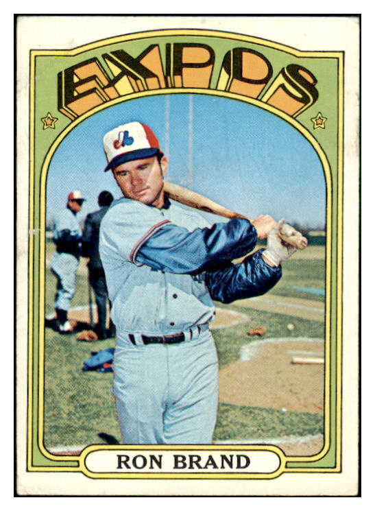 1972 Topps Baseball #713 Ron Brand Expos VG-EX 449266