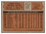 1972 Topps Baseball #782 Larry Stahl Padres VG-EX 449268