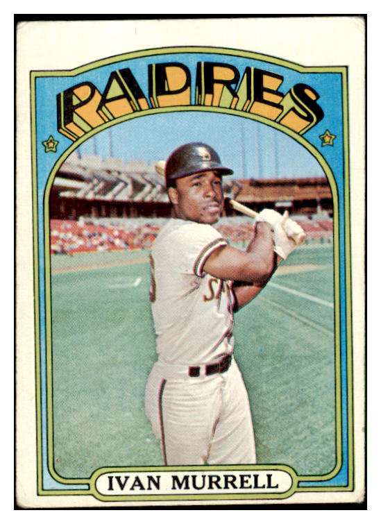 1972 Topps Baseball #677 Ivan Murrell Padres VG 449269