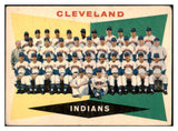 1960 Topps Baseball #174 Cleveland Indians Team VG 449290