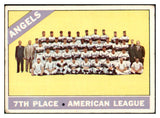 1966 Topps Baseball #131 California Angels Team VG 449291