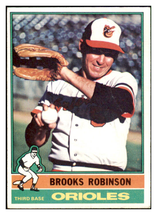 1976 Topps Baseball #095 Brooks Robinson Orioles EX 449301