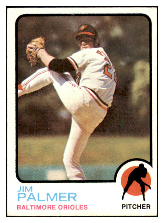 1973 Topps Baseball #160 Jim Palmer Orioles EX 449303