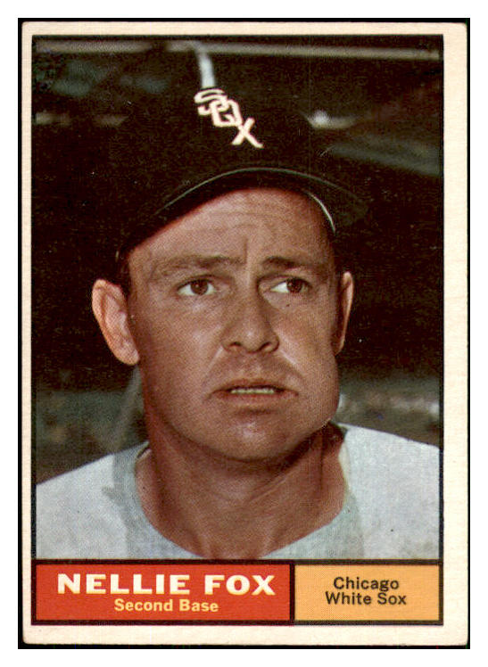 1961 Topps Baseball #030 Nellie Fox White Sox EX-MT 449308