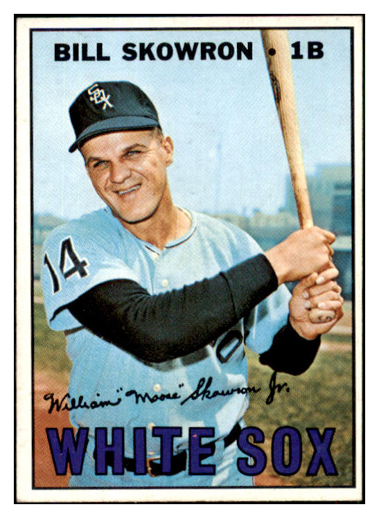1967 Topps Baseball #357 Bill Skowron White Sox EX-MT 449311
