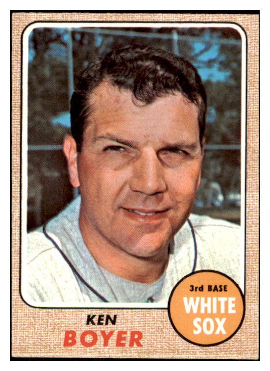 1968 Topps Baseball #259 Ken Boyer White Sox EX-MT 449313
