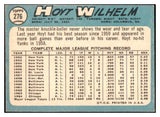 1965 Topps Baseball #276 Hoyt Wilhelm White Sox EX-MT 449321