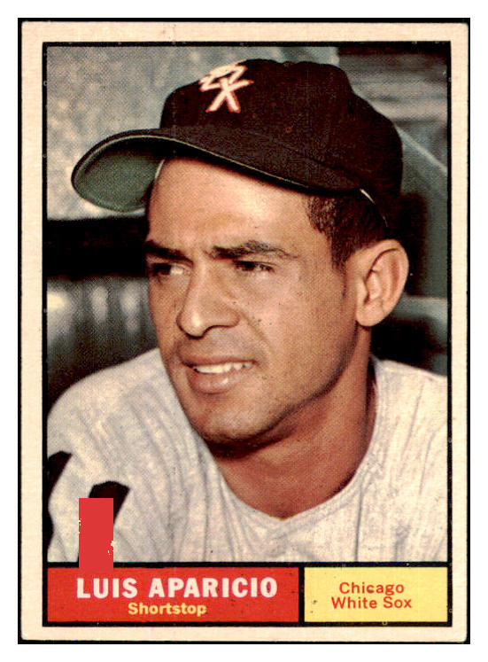 1961 Topps Baseball #440 Luis Aparicio White Sox EX-MT 449334