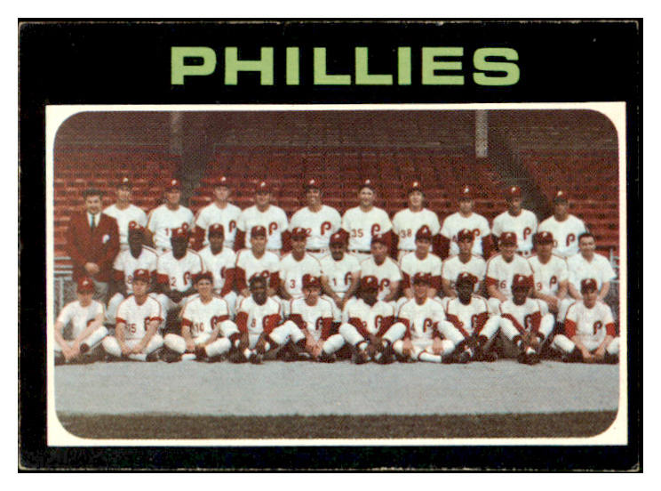 1971 Topps Baseball #268 Philadelphia Phillies Team EX-MT 449337