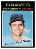 1971 Topps Baseball #663 Marv Staehle Braves EX-MT 449338