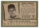 1971 Topps Baseball #663 Marv Staehle Braves EX-MT 449338