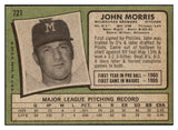 1971 Topps Baseball #721 John Morris Brewers EX-MT 449340
