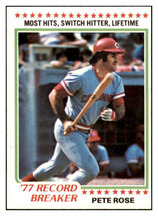 1978 Topps Baseball #005 Pete Rose RB Reds EX-MT 449349