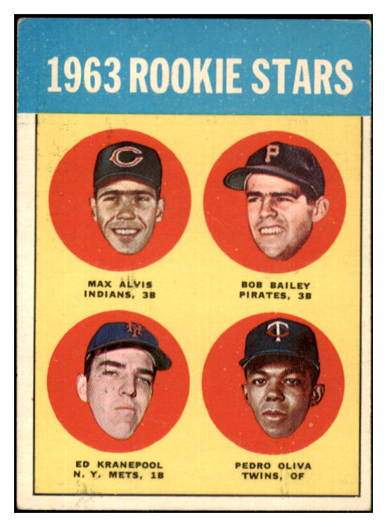 1963 Topps Baseball #228 Tony Oliva Twins VG-EX 449373