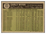 1961 Topps Baseball #455 Early Wynn White Sox EX 449455