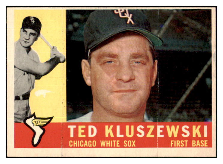 1960 Topps Baseball #505 Ted Kluszewski White Sox EX 449481