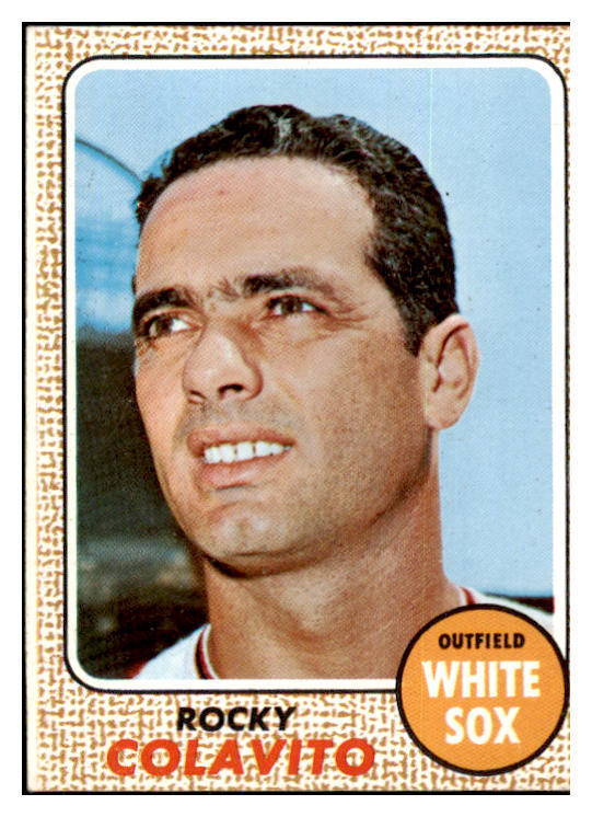 1968 Topps Baseball #099 Rocky Colavito White Sox VG-EX 449518