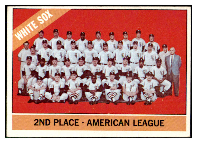 1966 Topps Baseball #426 Chicago White Sox Team VG-EX 449521