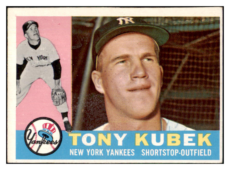 1960 Topps Baseball #083 Tony Kubek Yankees EX 449565
