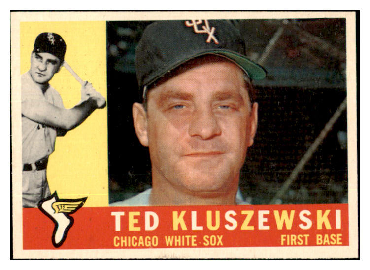 1960 Topps Baseball #505 Ted Kluszewski White Sox EX-MT 449574