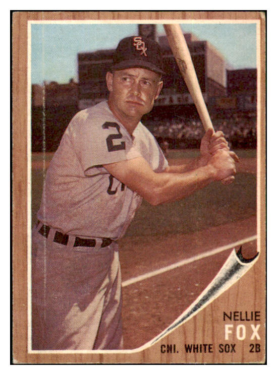 1962 Topps Baseball #073 Nellie Fox White Sox VG-EX 449588