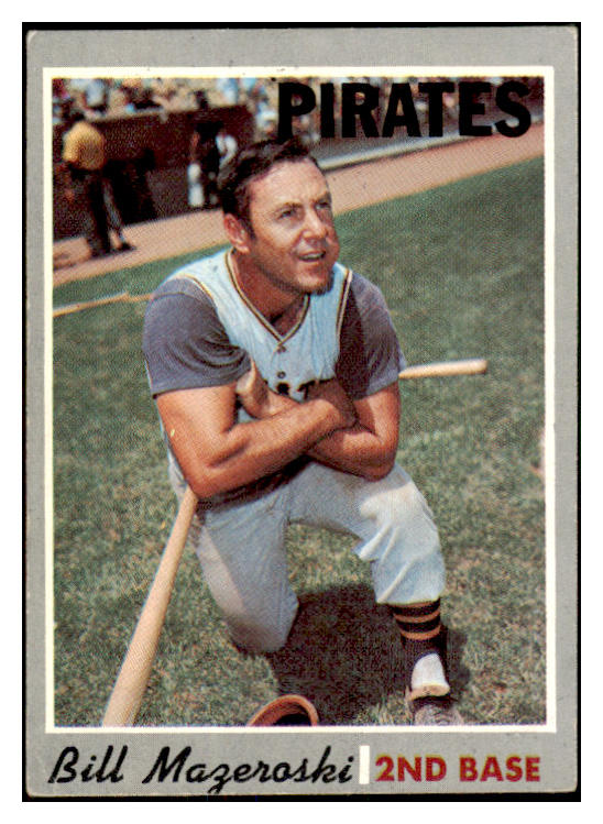 1970 Topps Baseball #440 Bill Mazeroski Pirates VG-EX 449610