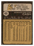 1973 Topps Baseball #485 Norm Cash Tigers VG-EX 449623