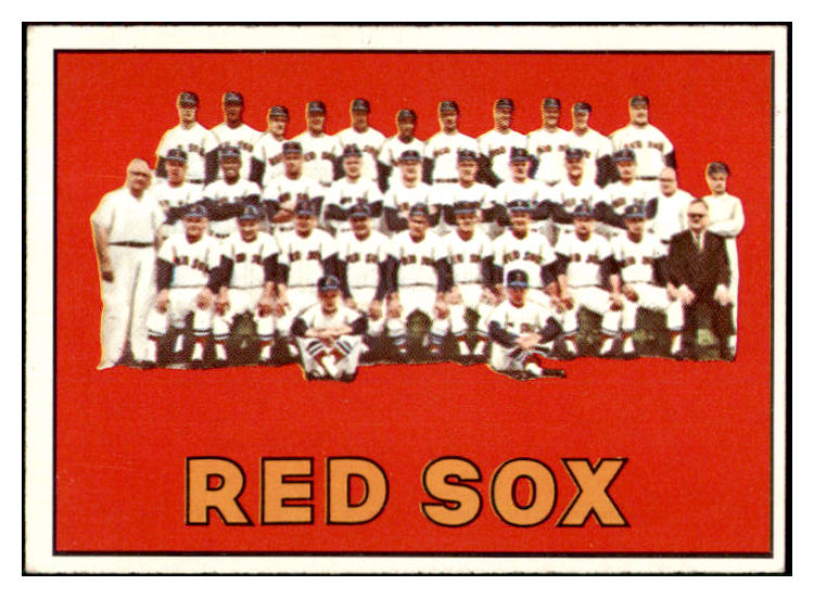 1967 Topps Baseball #604 Boston Red Sox Team EX-MT 449635