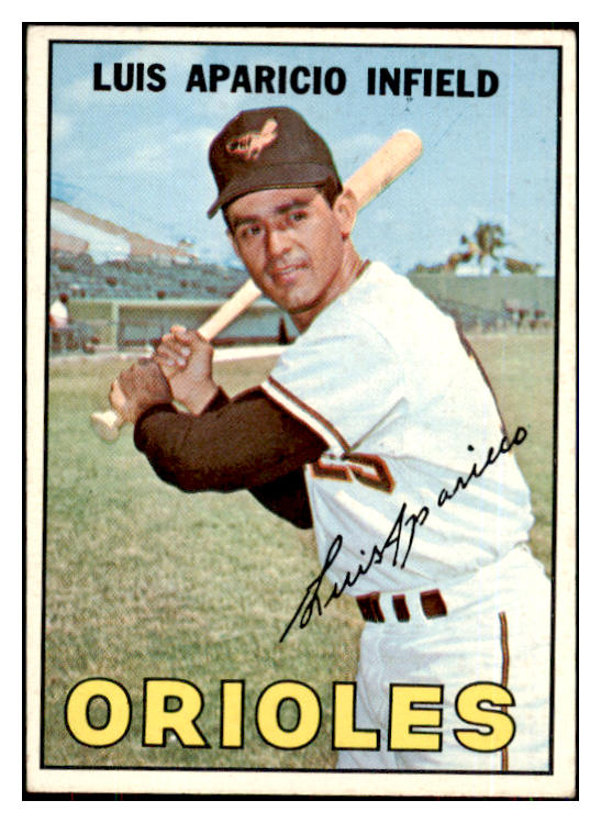 1967 Topps Baseball #060 Luis Aparicio Orioles EX-MT 449641