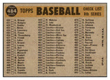 1960 Topps Baseball #484 Pittsburgh Pirates Team EX-MT 449663