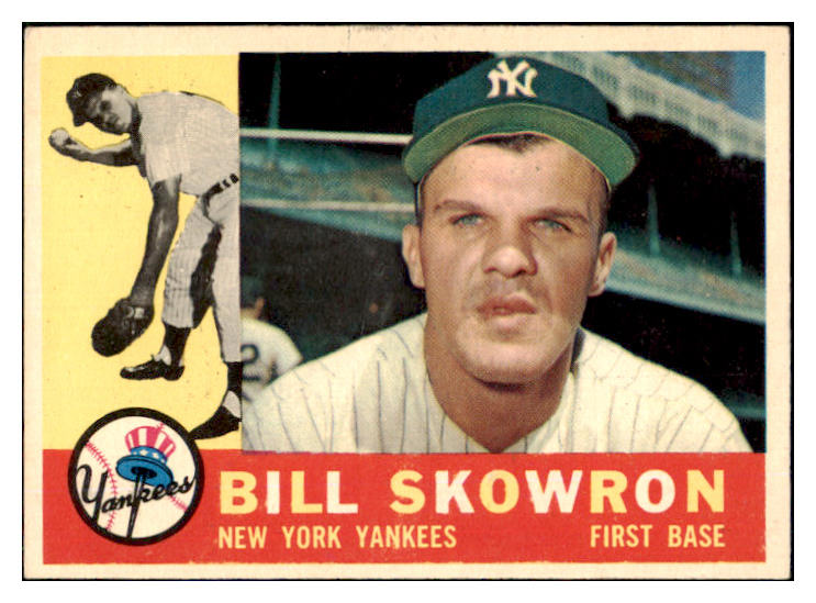 1960 Topps Baseball #370 Bill Skowron Yankees EX+/EX-MT 449676