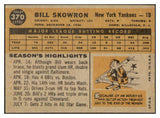 1960 Topps Baseball #370 Bill Skowron Yankees EX+/EX-MT 449676