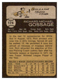 1973 Topps Baseball #174 Goose Gossage White Sox EX+/EX-MT 449678