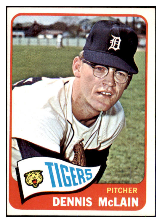 1965 Topps Baseball #236 Denny McLain Tigers EX+/EX-MT 449683