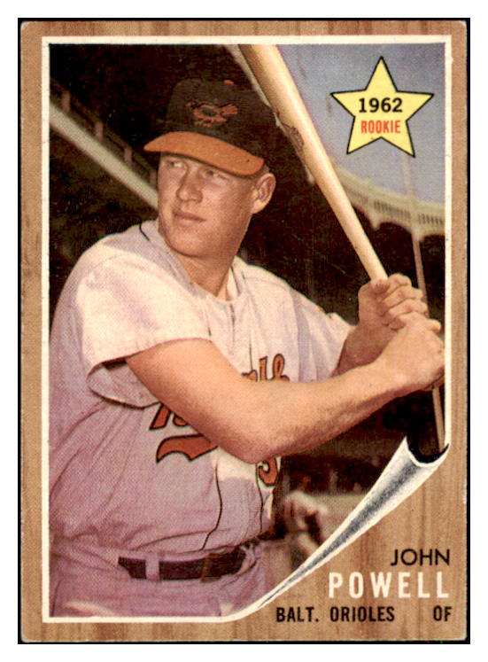 1962 Topps Baseball #099 Boog Powell Orioles EX+/EX-MT 449684