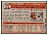 1957 Topps Baseball #024 Bill Mazeroksi Pirates EX+/EX-MT 449692