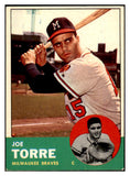 1963 Topps Baseball #347 Joe Torre Braves EX+/EX-MT 449708
