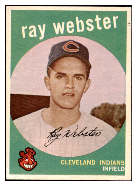 1959 Topps Baseball #531 Ray Webster Indians EX 449747