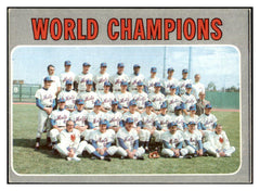 1970 Topps Baseball #001 New York Mets Team VG-EX/EX 449766